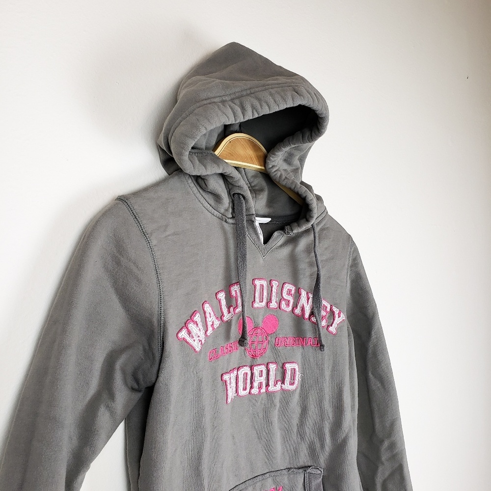 Disney Parks Gray Walt Disney World Hoodie Sweater